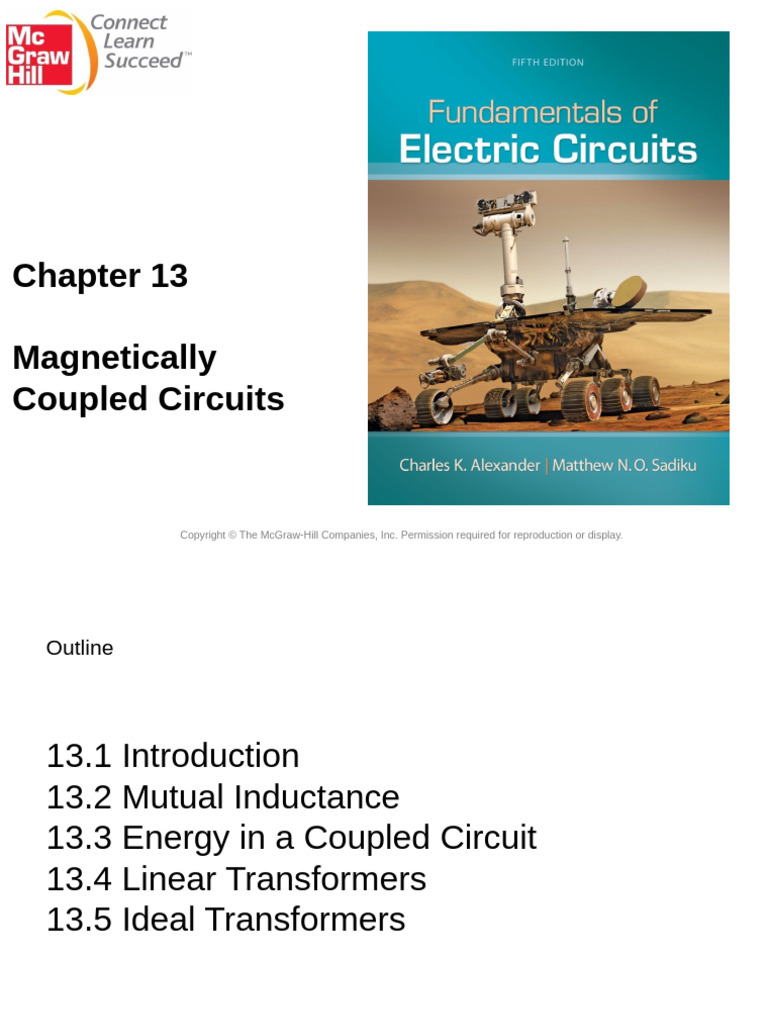 Magnetically Coupled Circuits Explained | PDF | Inductance | Inductor