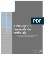 Deseuri de Ambalaje