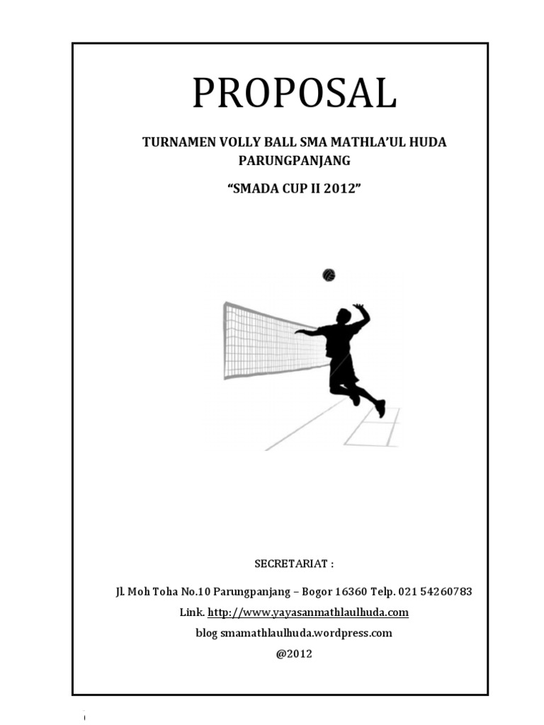Proposal Turnamen VOLLY