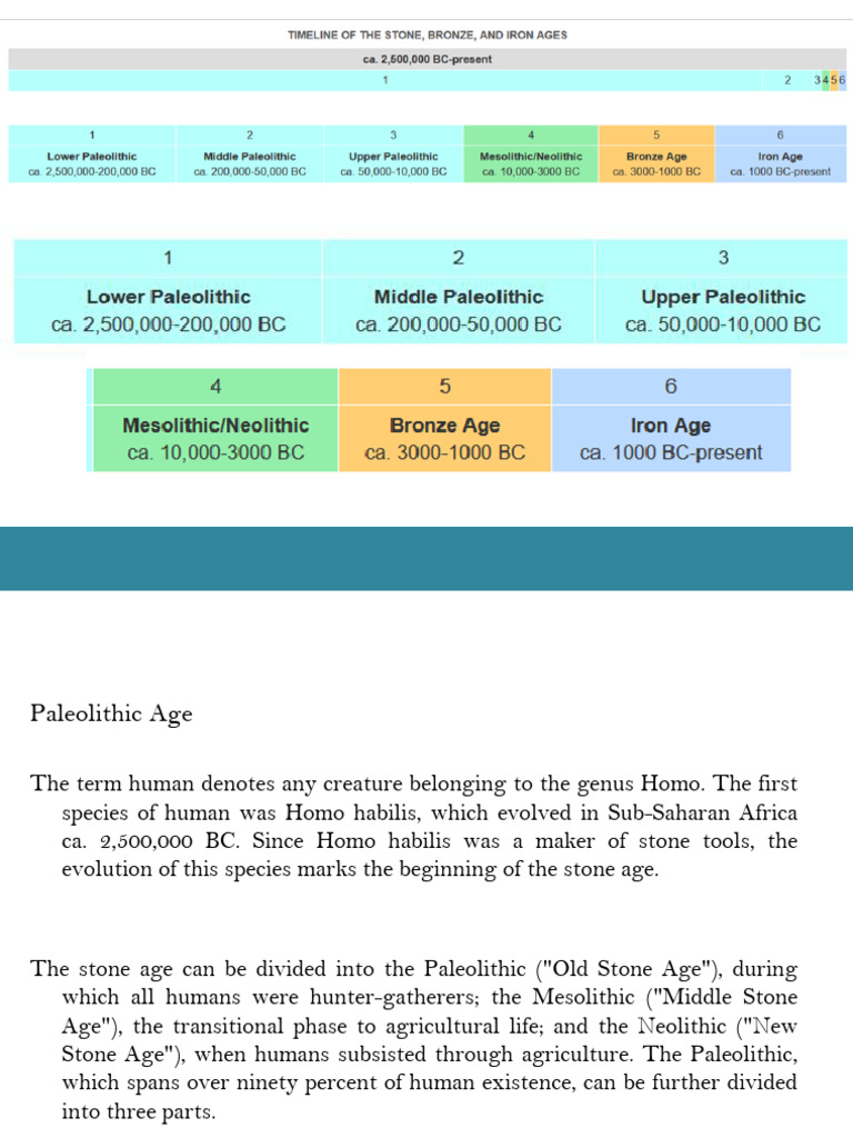 Evolution of Human Societies in Europe | PDF | Stone Age | Paleolithic