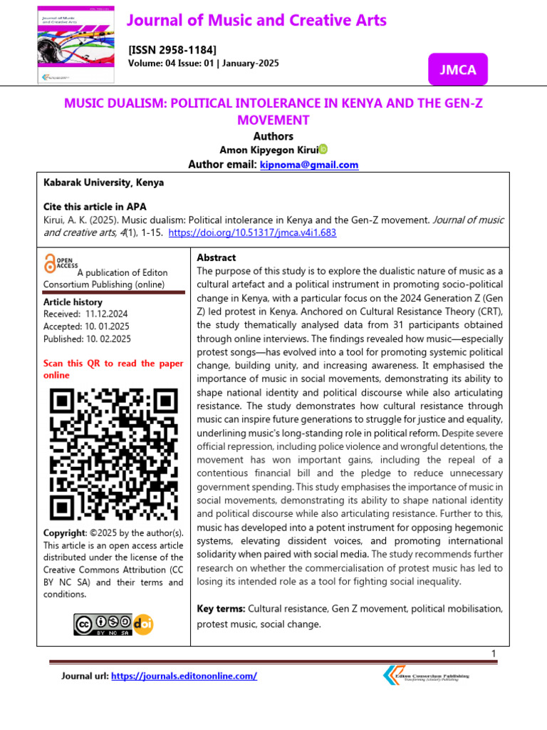 Amon+Kipyegon JMCA Vol.4.+Issue+1.+February+2025. | PDF | Cost Of ...