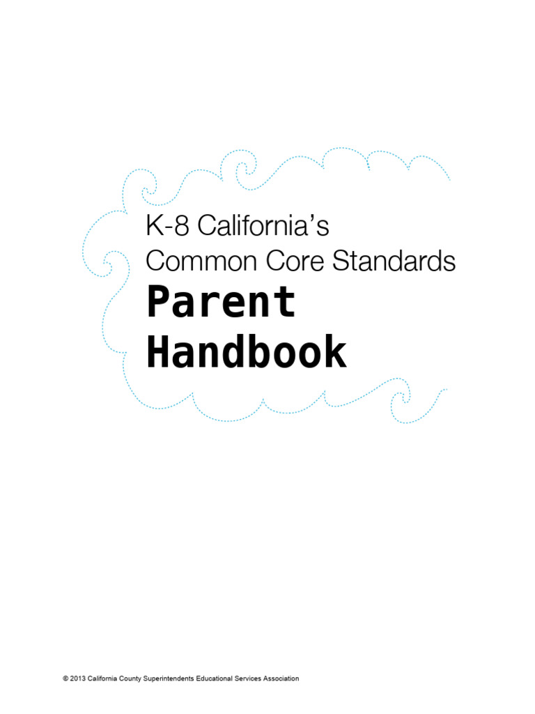 Ccs Parent Handbook English | PDF | Numbers | Multiplication