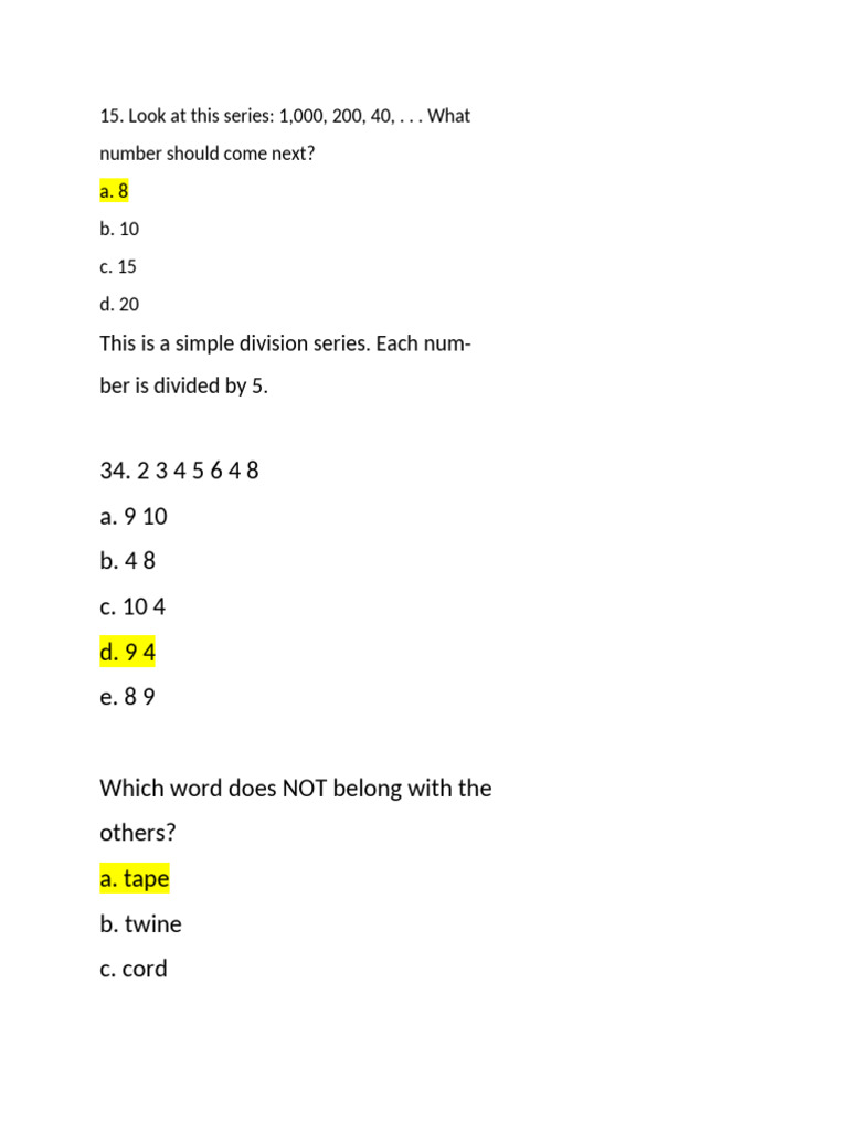 Test Ques | PDF