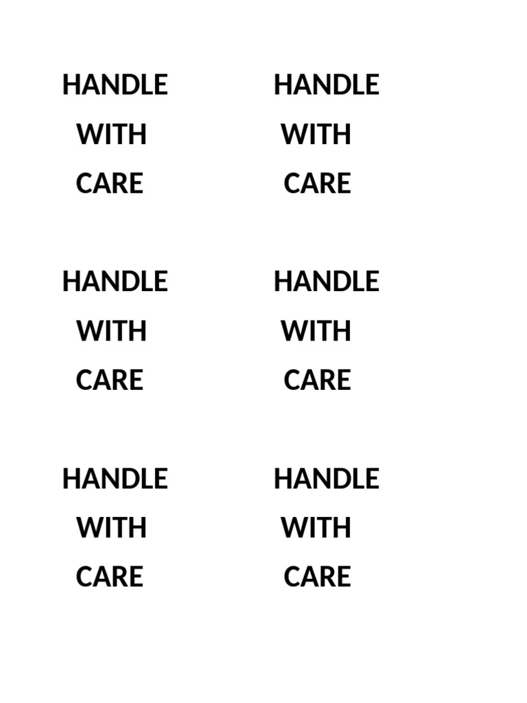 Handle Handle | PDF