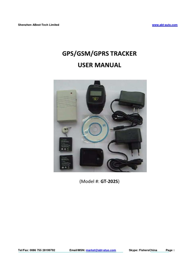 ABest GT-202S Tracker User Manual | PDF | General Packet Radio Service ...