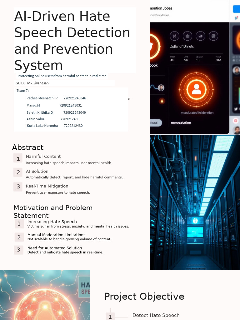 AI Driven Hate Speech Detection and Prevention System | PDF ...