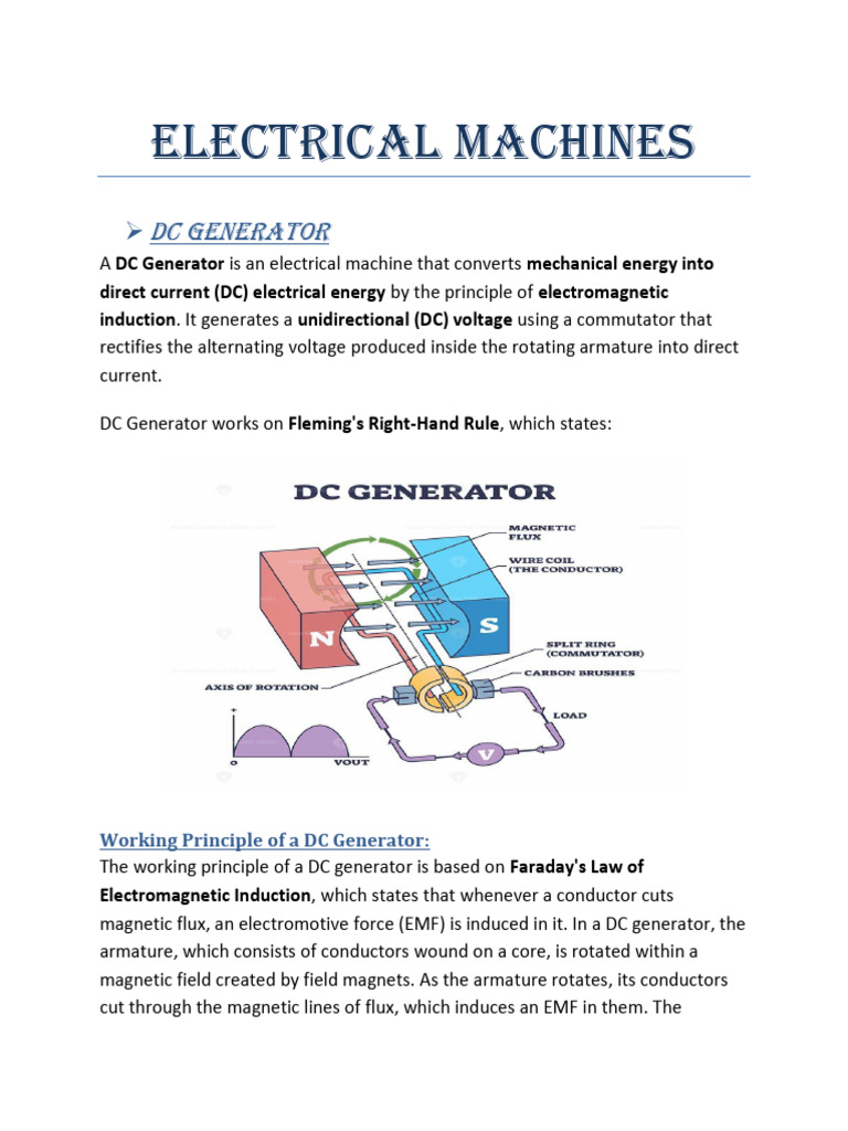 Electrical Machines Chapter 5 | PDF | Electric Motor | Electromagnetic ...