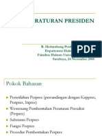 Herlambang Peraturan Presiden