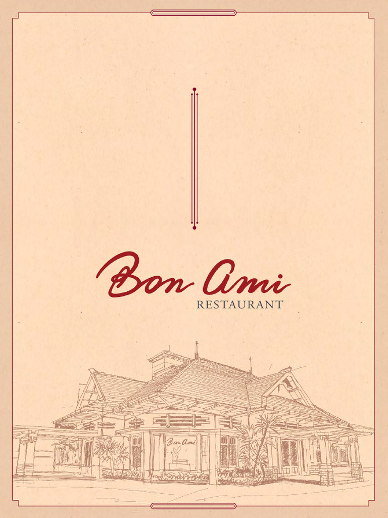 Menu Bon Ami 2024 Full | PDF