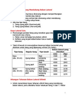 TIANG MENDUKUNG BEBAN LATERAL