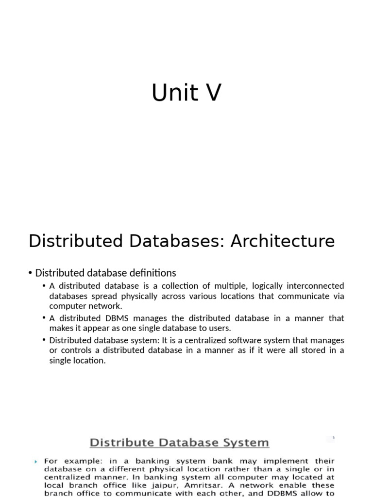 Understanding Distributed Database Systems | PDF | Databases | No Sql