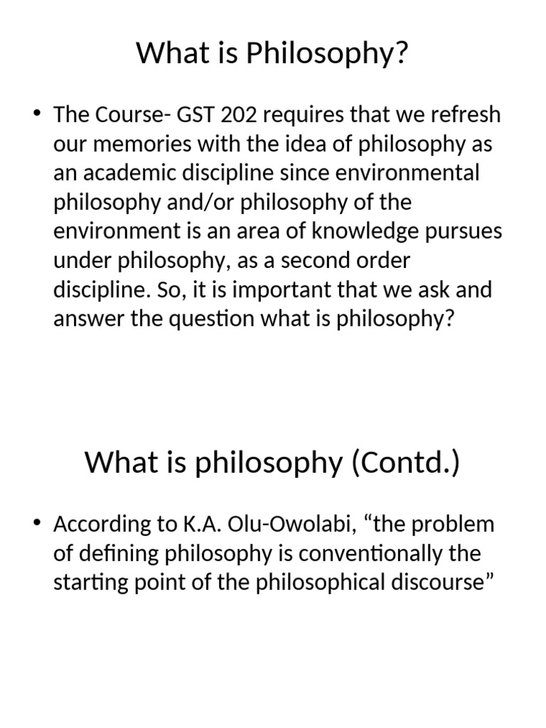 What Philosophy Is | PDF | Epistemology | Morality