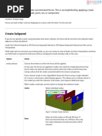 Applying Point Loads in SOLIDWORKS Simulation | PDF