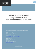 FORD - Label Standards - 24062020 | PDF | Barcode | Electronic Data ...