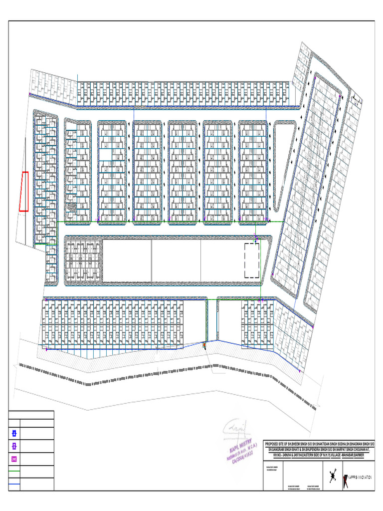 Water Supply Layout for Residential Blocks | PDF