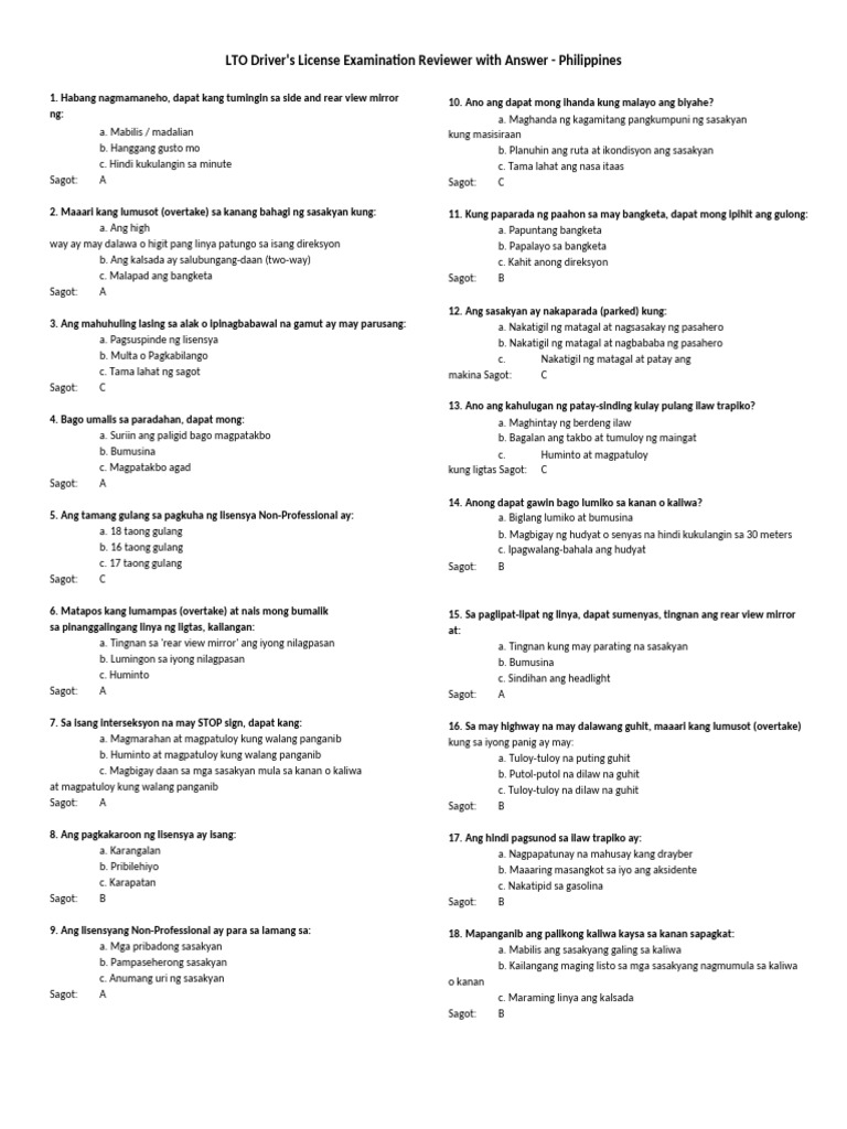 lto-drivers-license-exam-reviewer-with-answer-pdf