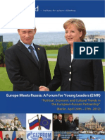 Europe Meets Russia: A Forum For Young Leaders (EMR)