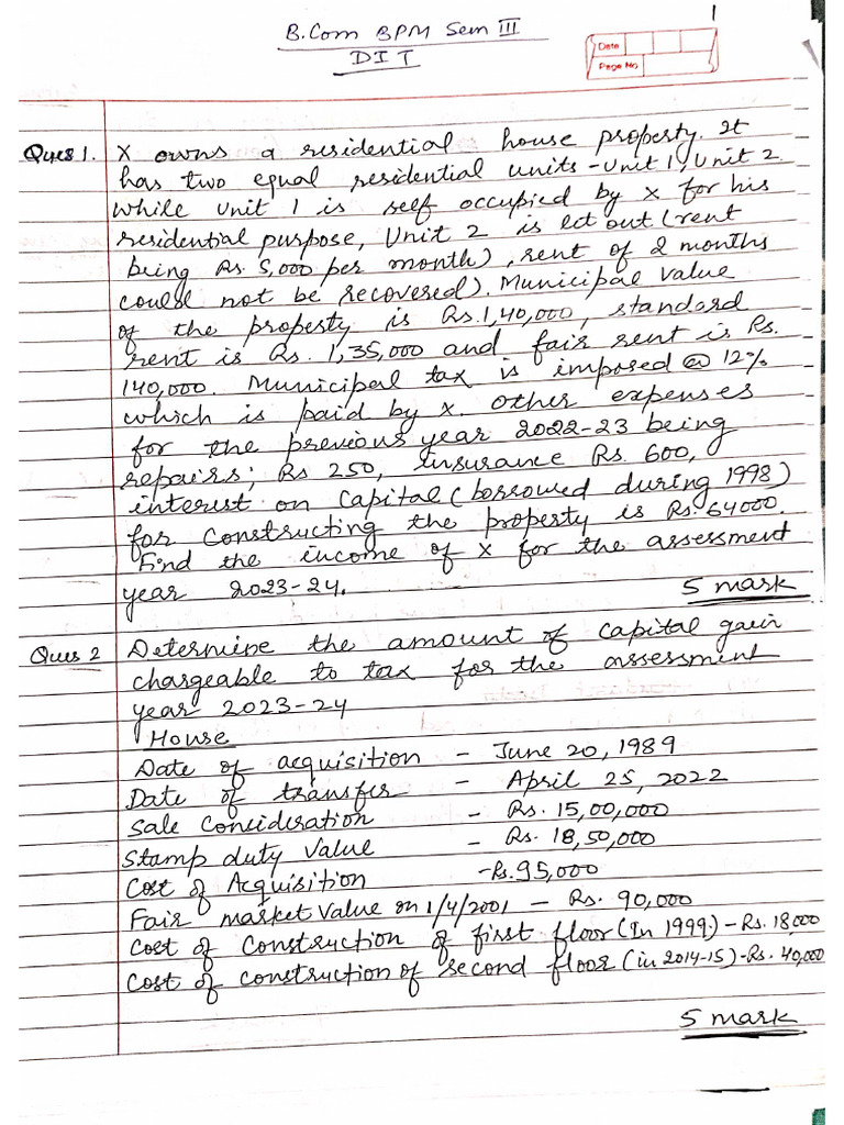Practice Question | PDF