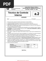 Prova a2 - técnico