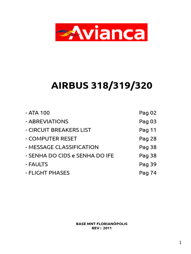 Airbus 318/319/320 Technical Manual | PDF | Flight Recorder | Aviation