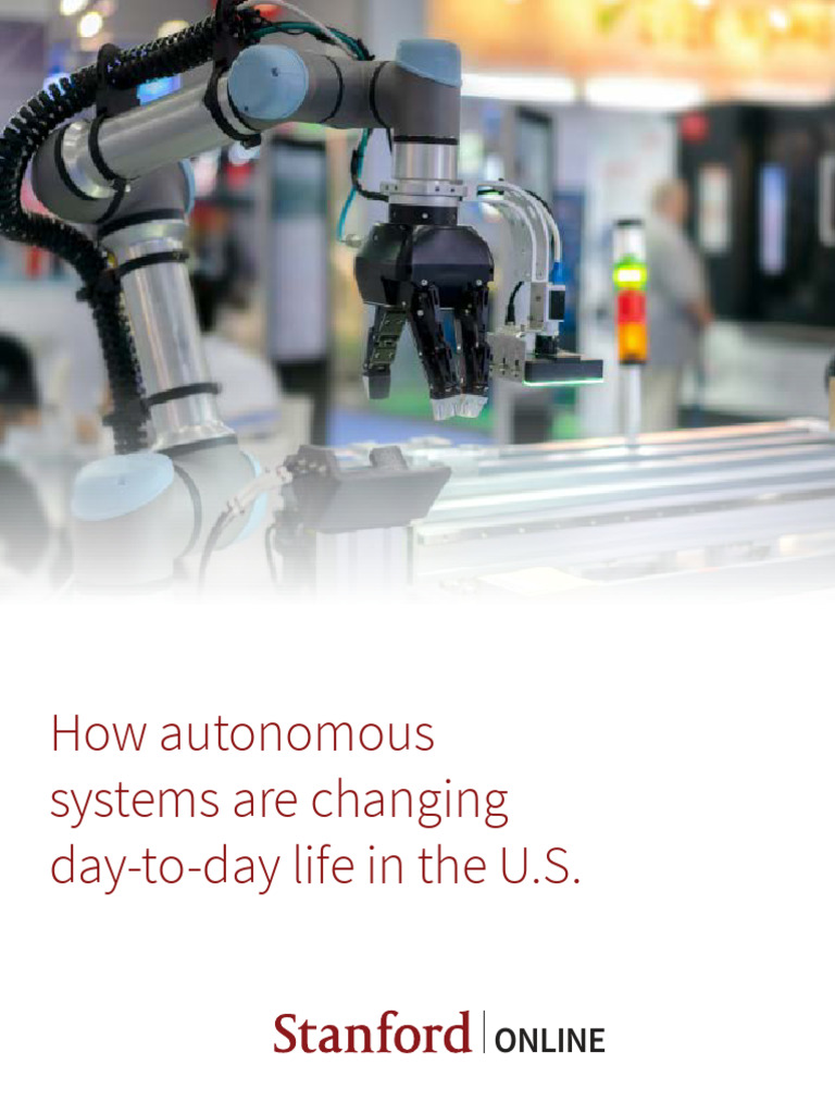 Impact of Autonomous Systems in Daily Life | PDF | Robot | Robotics