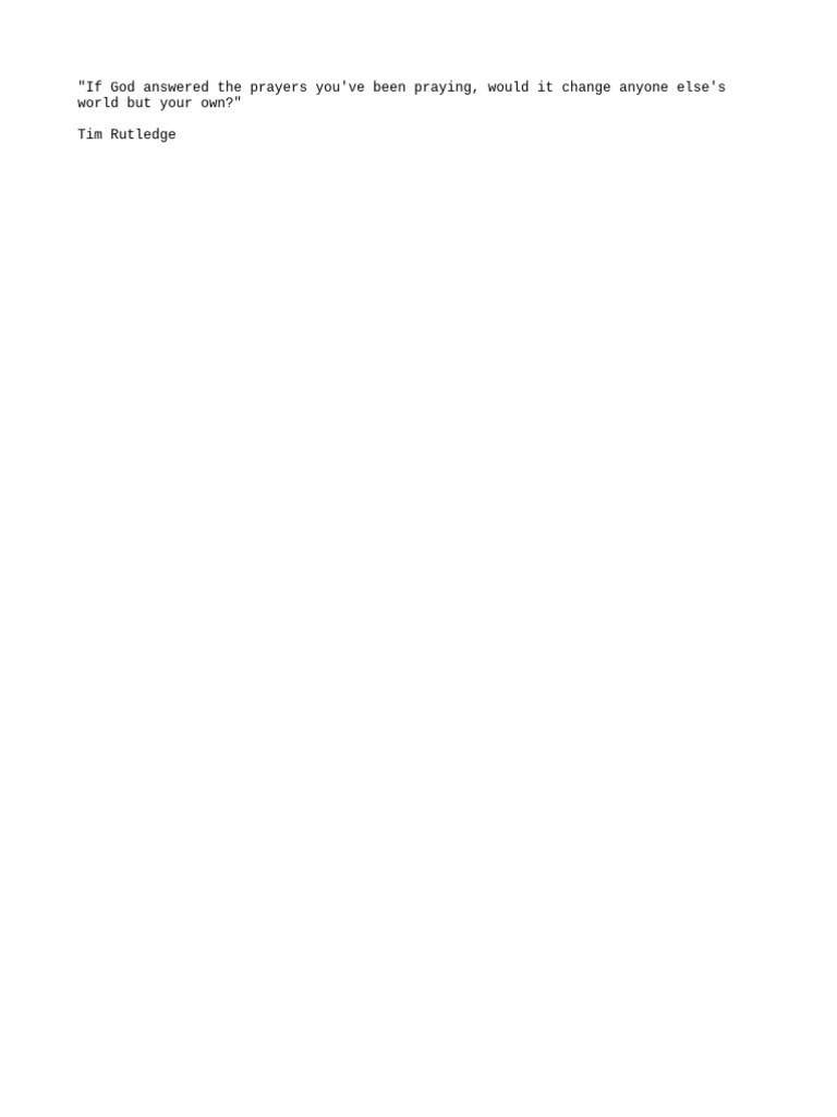 %22If+God+Answered+the+Prayers+You%27ve+Been+Praying%2C+Would+It+Change ...