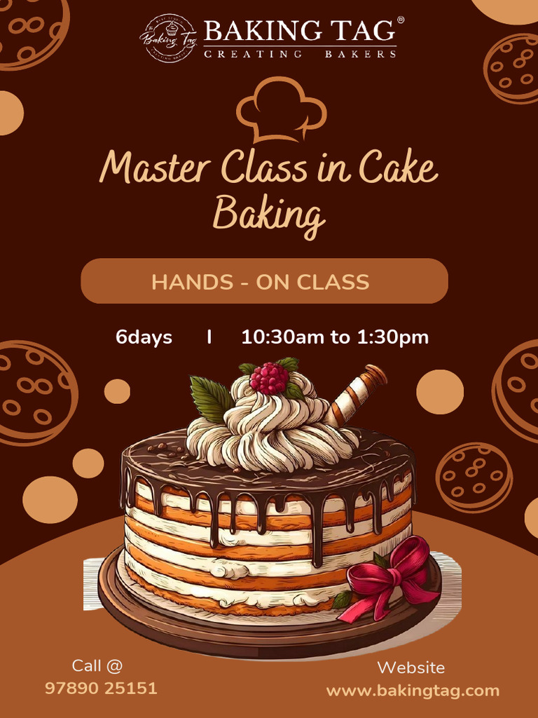 Master Class in Cake Baking | PDF