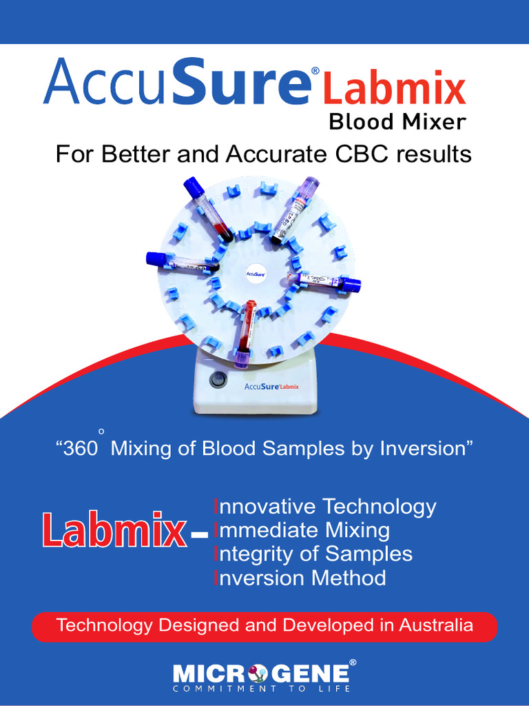 Labmix Blood Mixer for Accurate CBC | PDF
