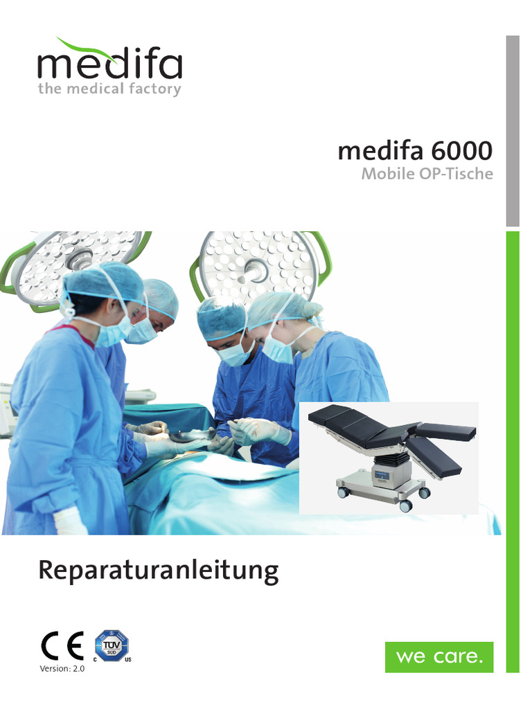 Medifa 6000: Mobile OP-Tische | PDF