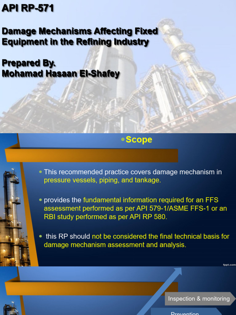 Damage Mechanisms in Refining Equipment | PDF | Corrosion | Steel