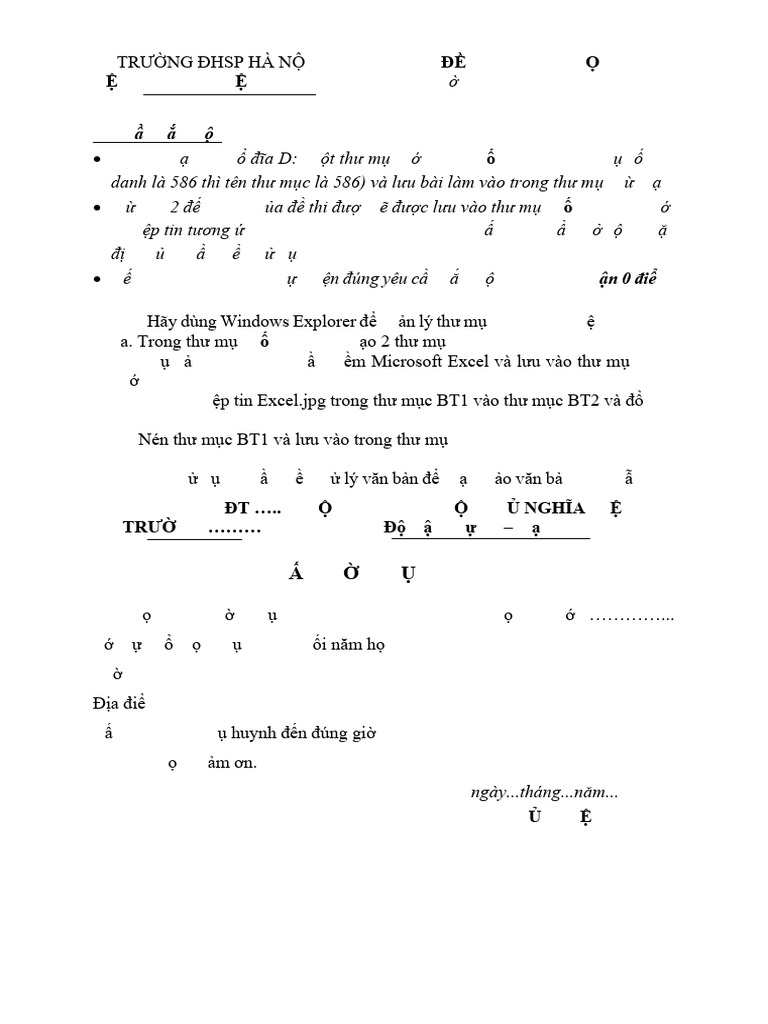 đề tin 1 | PDF