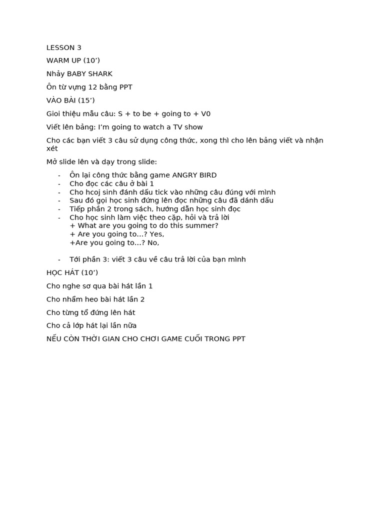 Lesson 3 | PDF