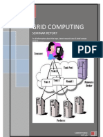 Grid Computing: Seminar Report