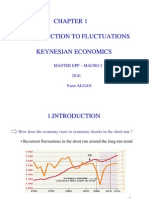 Introduction To Fluctuations Keynesian Economics: Master Epp - Macro 2 2010 Yann Algan