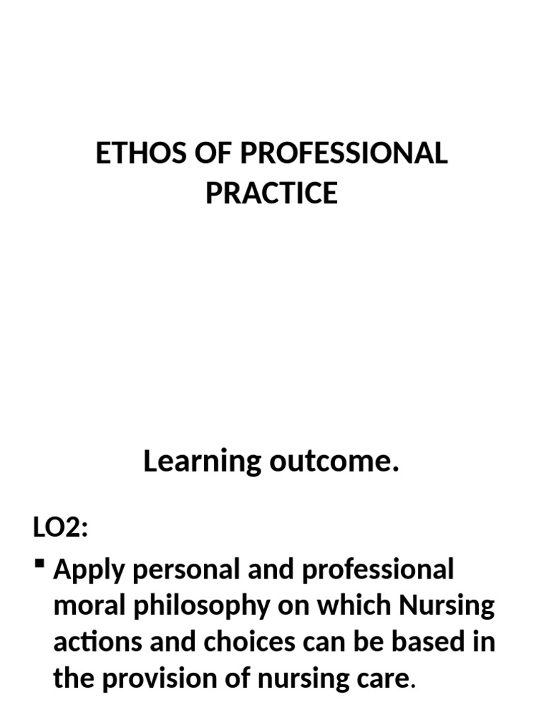 Nursing Ethics and Professional Values | PDF | Nursing | Compassion