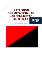 Ma Organizacional de Los Comunistas Libertarios