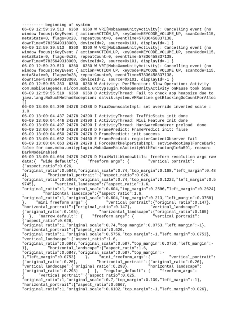 Unity Activity Log Analysis | PDF | Mobile App | Computing