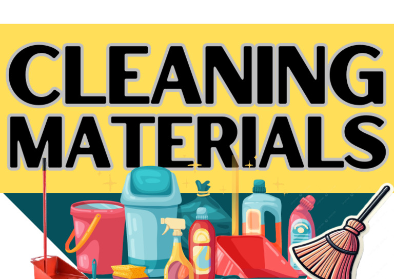 Cleaning Materials | PDF