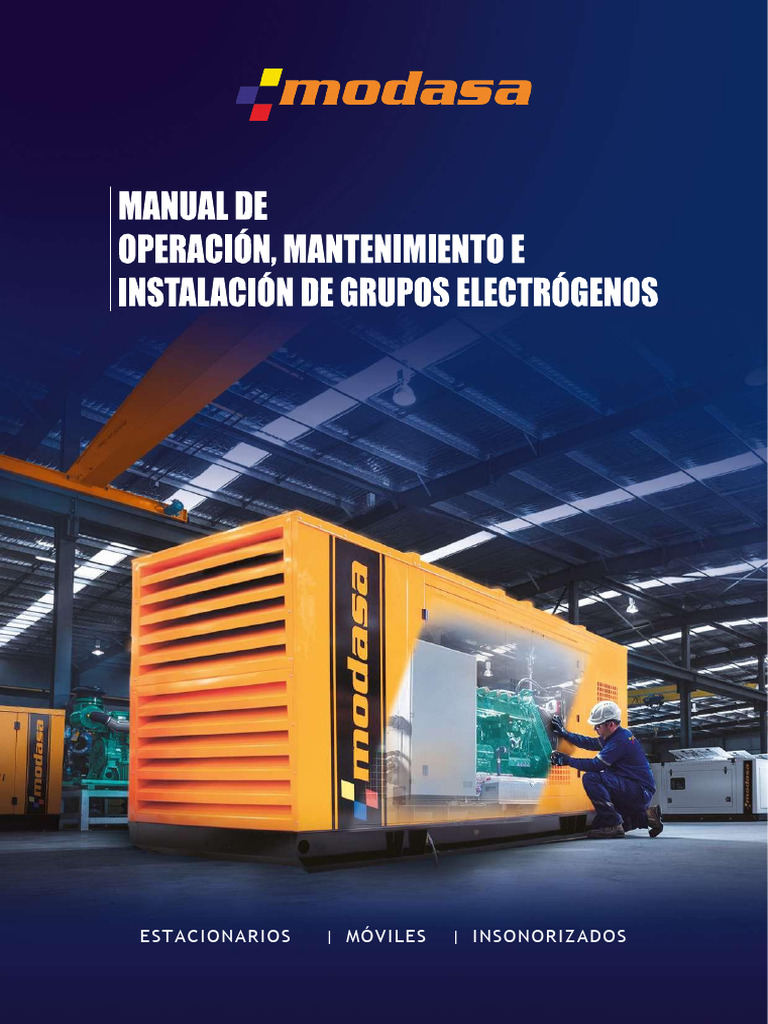 Manual de Instalación y Mantenimiento de Grupos Electrógenos Modasa ...