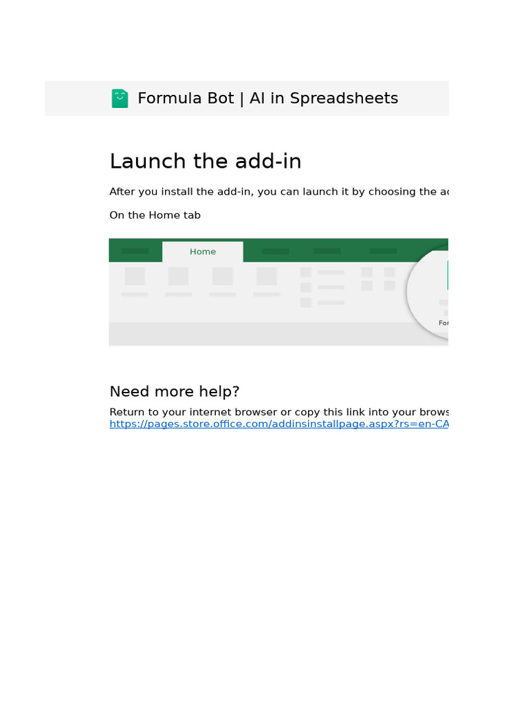 Formula Bot: PDF to Excel Add-in | PDF