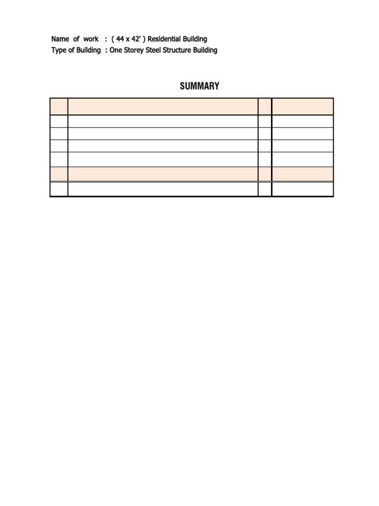 Sir - 44'x42' Building | PDF | Masonry | Concrete