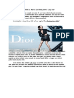 Marion Cotillard Pentru Lady Dior - Proiect Arta Exprimarii