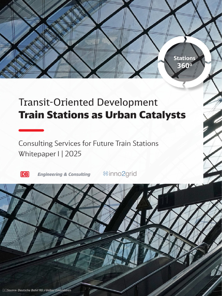 Transforming Train Stations with TOD | PDF | Public Transport ...