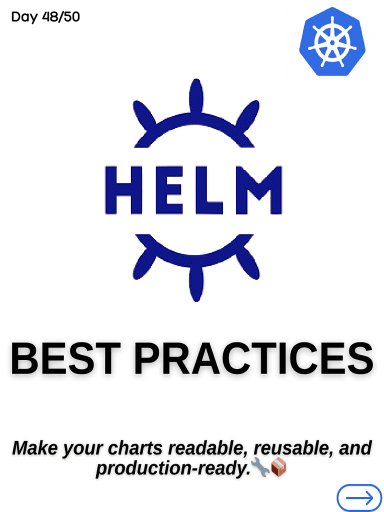 Helm Chart Best Practices Guide | PDF