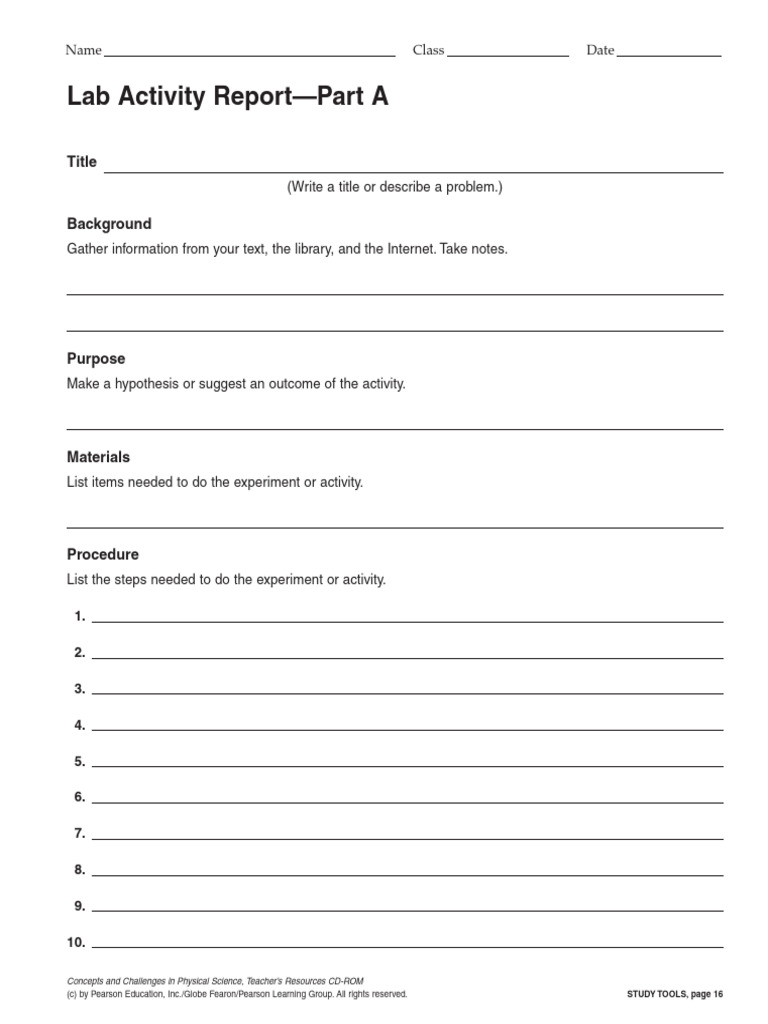 Ps TRL Study Tools 1617 | PDF
