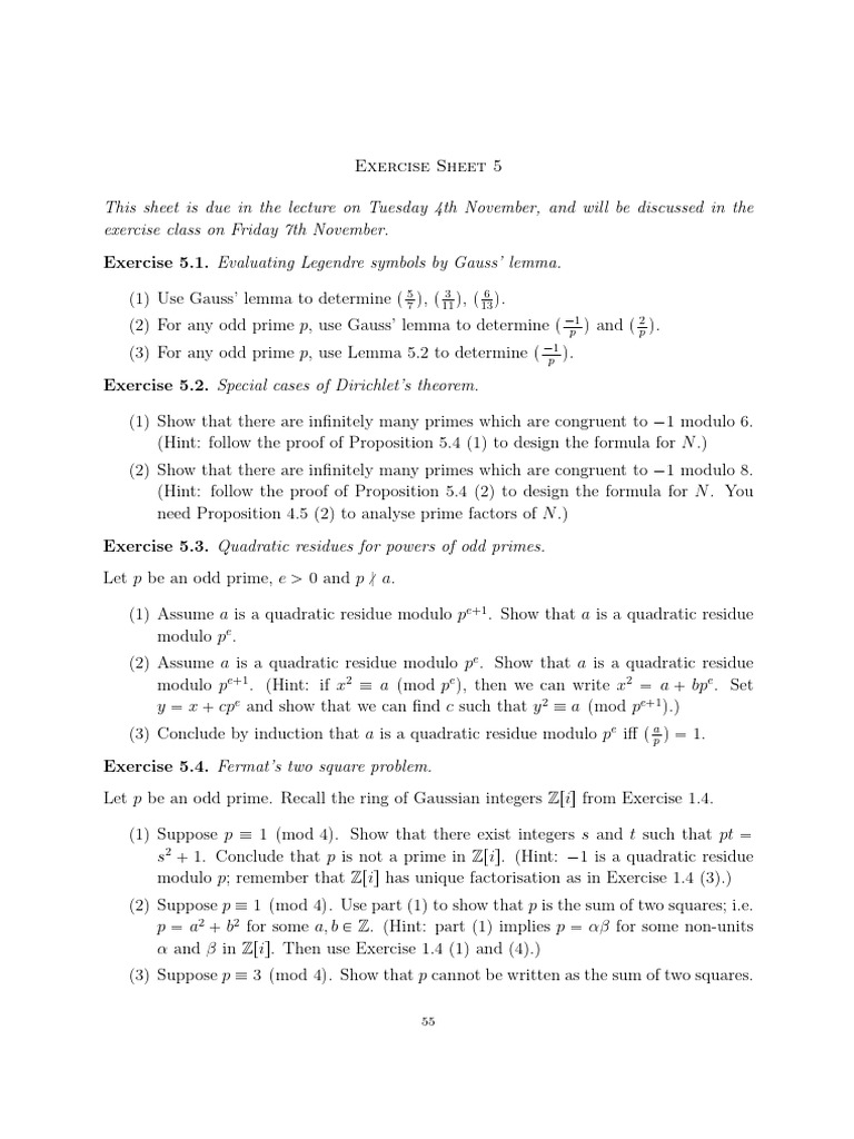 Sheet 5 | PDF