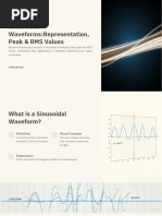 RMS and Average Formulas for Waveforms | PDF