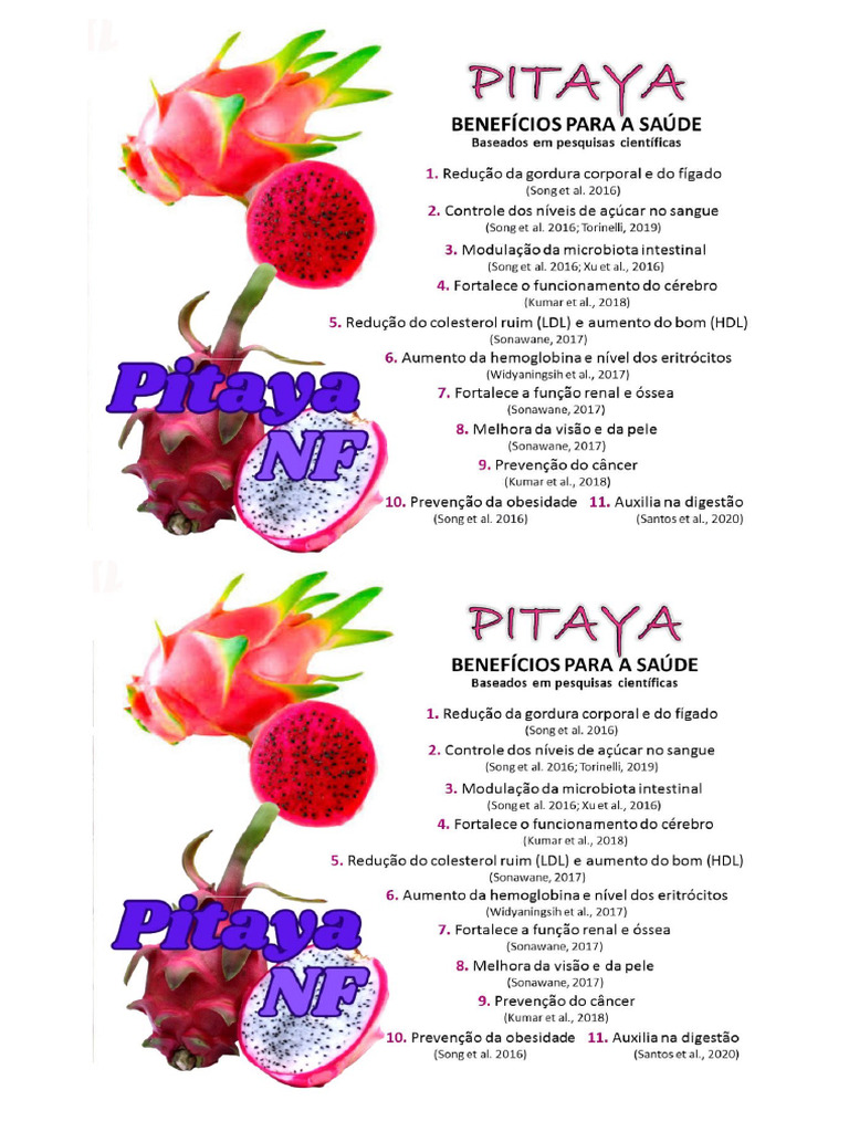 Beneficios Da Pitaya | PDF
