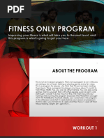 Commando 7 Fitness Program for U13s | PDF | Physical Fitness | Sports