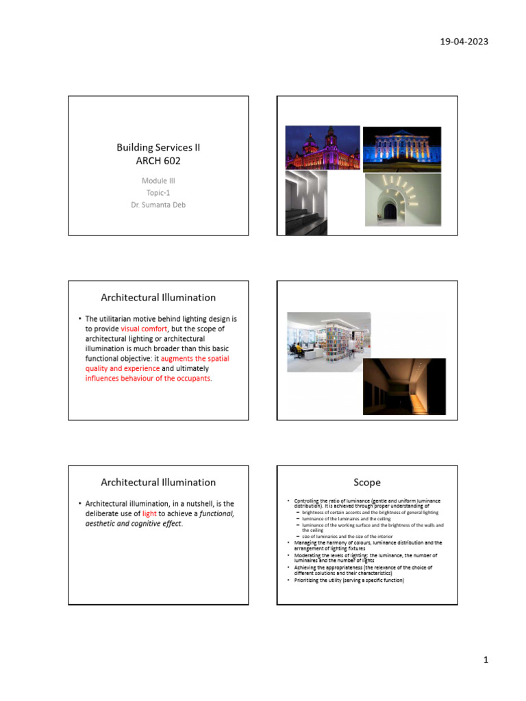 Architectural Illumination Essentials | PDF | Light | Lighting